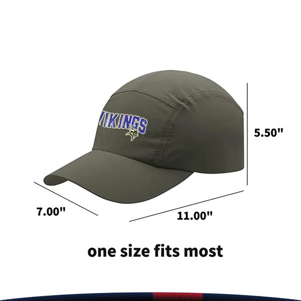 Kubourilty Flexible Brim 5 Panel Cap - Kubourilty Flexible Brim 5 Panel Cap - Image 2 of 8