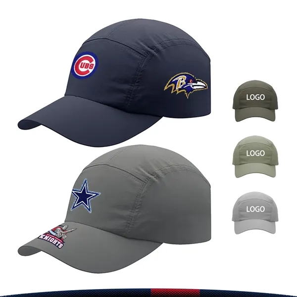 Kubourilty Flexible Brim 5 Panel Cap - Kubourilty Flexible Brim 5 Panel Cap - Image 0 of 8