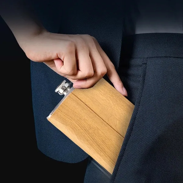 Stainless steel leak proof whiskey liquor 9 oz hip flask set - Stainless steel leak proof whiskey liquor 9 oz hip flask set - Image 2 of 4