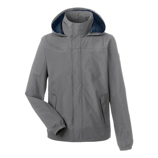 Nautica Men's Voyage Hooded Rain Jacket - Nautica Men's Voyage Hooded Rain Jacket - Image 3 of 6