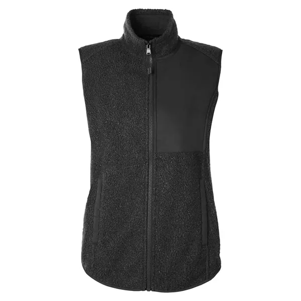 North End Women's Aura Sweater Fleece Vest - North End Women's Aura Sweater Fleece Vest - Image 1 of 4