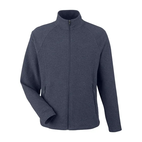 North End Men's Spirit Textured Full-Zip