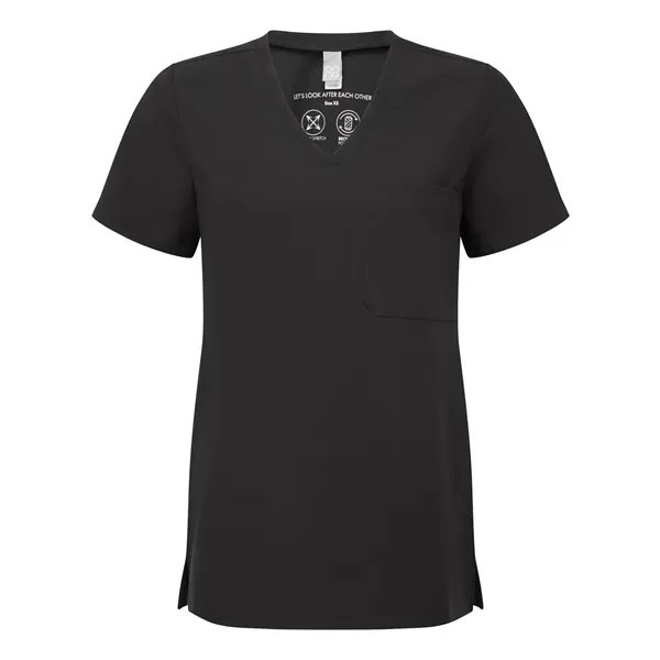 Onna Women's Limitless V-Neck Stretch Scrub Top - Onna Women's Limitless V-Neck Stretch Scrub Top - Image 1 of 7