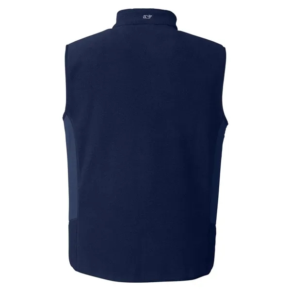 vineyard vines Men's Harbor Fleece Vest - vineyard vines Men's Harbor Fleece Vest - Image 4 of 4