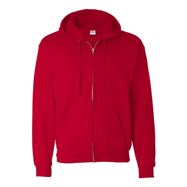 Hanes Unisex EcoSmart® Full-Zip Hooded Sweatshirt - Hanes Unisex EcoSmart® Full-Zip Hooded Sweatshirt - Image 6 of 14