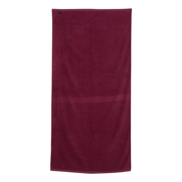 Q-Tees Velour Beach Towel - Q-Tees Velour Beach Towel - Image 10 of 24