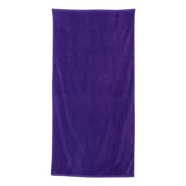 Q-Tees Velour Beach Towel - Q-Tees Velour Beach Towel - Image 15 of 24