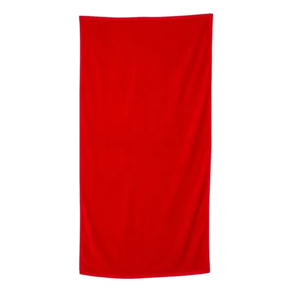 Q-Tees Velour Beach Towel - Q-Tees Velour Beach Towel - Image 17 of 24