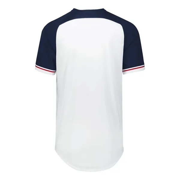 Russell Athletic Youth Classic V-Neck Jersey - Russell Athletic Youth Classic V-Neck Jersey - Image 24 of 28