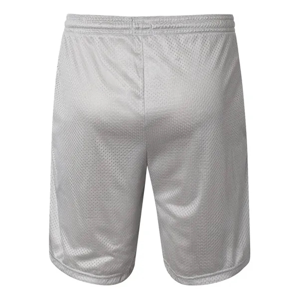Champion Unisex Polyester Mesh 9" Shorts with Pockets - Champion Unisex Polyester Mesh 9" Shorts with Pockets - Image 6 of 21