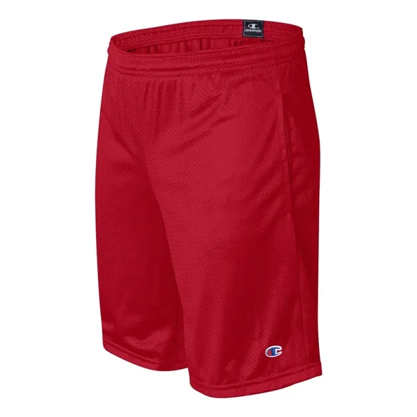 Champion Unisex Polyester Mesh 9" Shorts with Pockets - Champion Unisex Polyester Mesh 9" Shorts with Pockets - Image 20 of 21