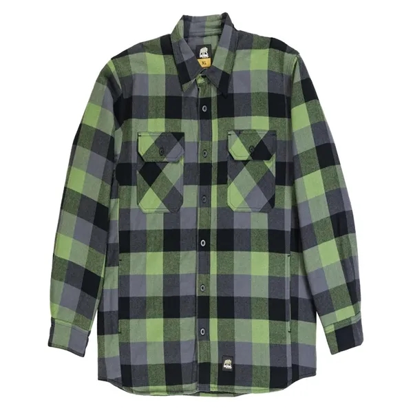 Berne Apparel Men's Tall Timber Flannel Shirt Jacket - Berne Apparel Men's Tall Timber Flannel Shirt Jacket - Image 1 of 2