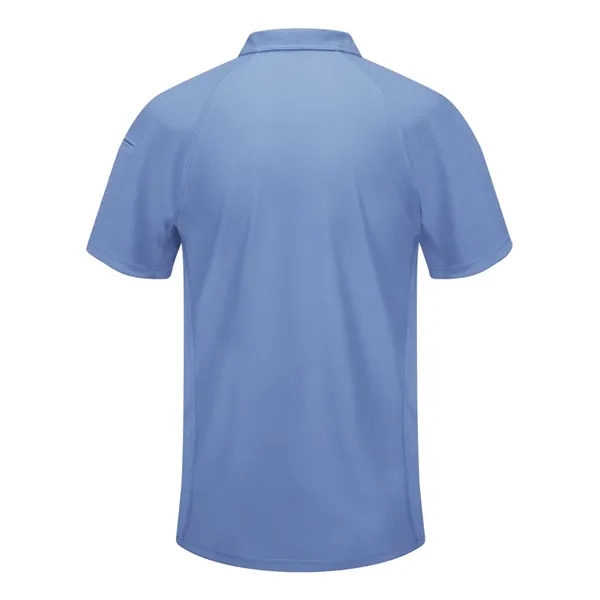 Red Kap Men's Performance Knit® Flex Series Active Polo - Red Kap Men's Performance Knit® Flex Series Active Polo - Image 6 of 16
