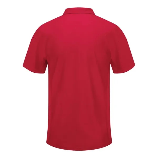 Red Kap Men's Performance Knit® Flex Series Active Polo - Red Kap Men's Performance Knit® Flex Series Active Polo - Image 10 of 16
