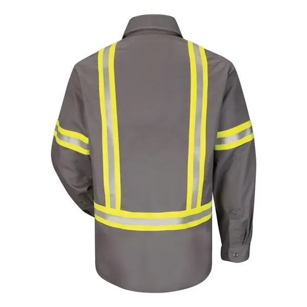 Bulwark Men's Tall Enhanced Visibility Uniform Shirt - Bulwark Men's Tall Enhanced Visibility Uniform Shirt - Image 2 of 8
