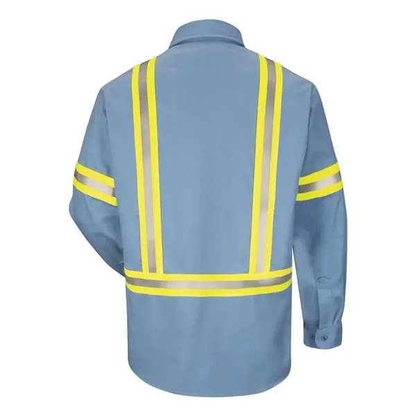 Bulwark Men's Tall Enhanced Visibility Uniform Shirt - Bulwark Men's Tall Enhanced Visibility Uniform Shirt - Image 6 of 8