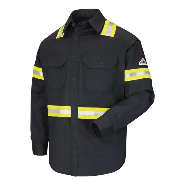 Bulwark Men's Tall Enhanced Visibility Uniform Shirt - Bulwark Men's Tall Enhanced Visibility Uniform Shirt - Image 7 of 8