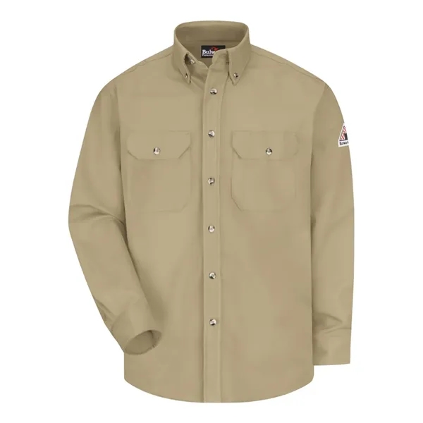 Bulwark Men's Tall Dress Uniform Shirt - Excel FR ComforT... - Bulwark Men's Tall Dress Uniform Shirt - Excel FR ComforT... - Image 2 of 12