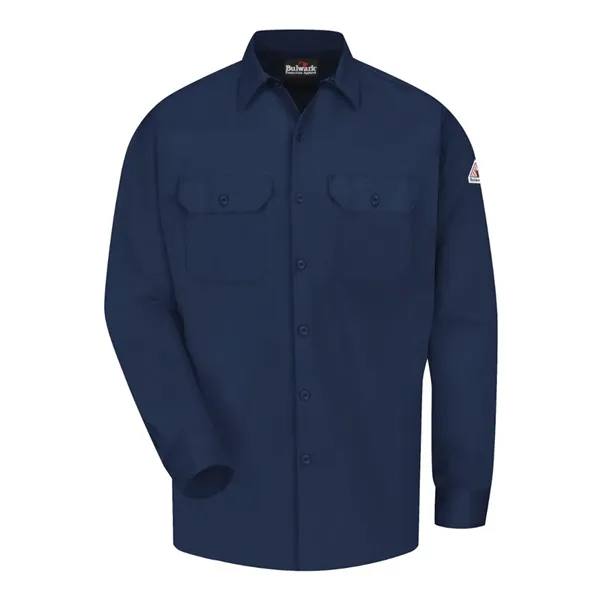 Bulwark Men's Tall Work Shirt - EXCEL FR® ComforTouch - Bulwark Men's Tall Work Shirt - EXCEL FR® ComforTouch - Image 6 of 8