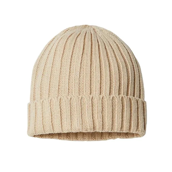 Custom Atlantis Headwear Sustainable Cable Knit Cuffed Beanie