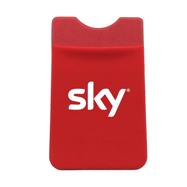 Stretch Lycra Fabric Phone Wallet - Stretch Lycra Fabric Phone Wallet - Image 2 of 3