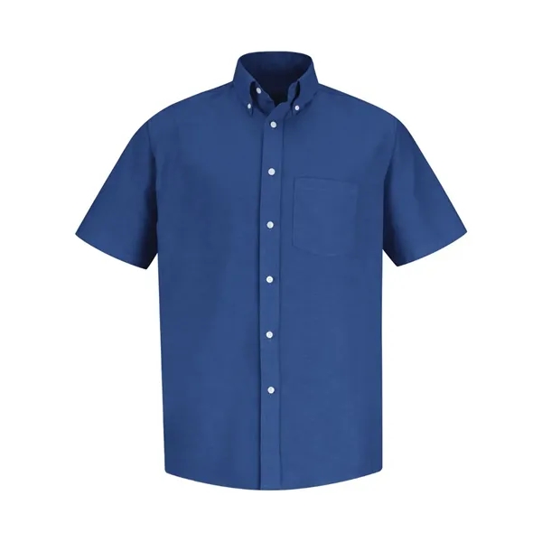 Red Kap Men's Tall Executive Oxford Dress Shirt - Red Kap Men's Tall Executive Oxford Dress Shirt - Image 3 of 10