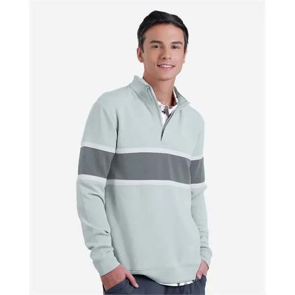 Swannies Men's Owen Quarter-Zip Colorblock Pullover