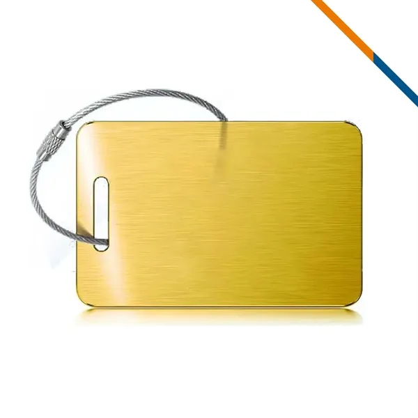 Zeniq Stainless Steel Luggage Tag - Zeniq Stainless Steel Luggage Tag - Image 7 of 14