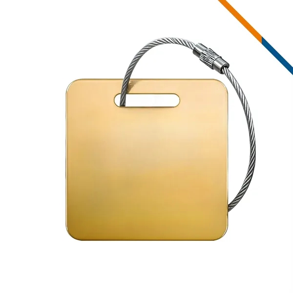 Zeniq Stainless Steel Luggage Tag - Zeniq Stainless Steel Luggage Tag - Image 8 of 14