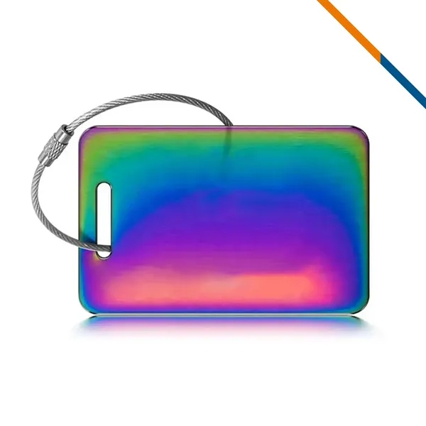 Zeniq Stainless Steel Luggage Tag - Zeniq Stainless Steel Luggage Tag - Image 9 of 14