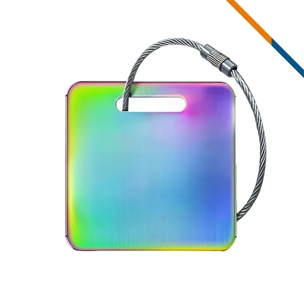 Zeniq Stainless Steel Luggage Tag - Zeniq Stainless Steel Luggage Tag - Image 10 of 14