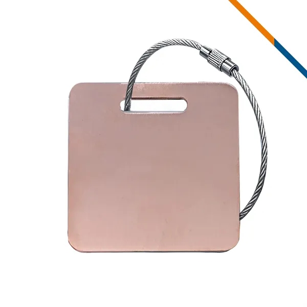 Zeniq Stainless Steel Luggage Tag - Zeniq Stainless Steel Luggage Tag - Image 12 of 14