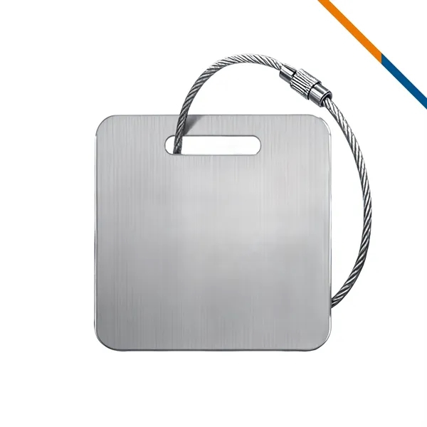 Zeniq Stainless Steel Luggage Tag - Zeniq Stainless Steel Luggage Tag - Image 13 of 14