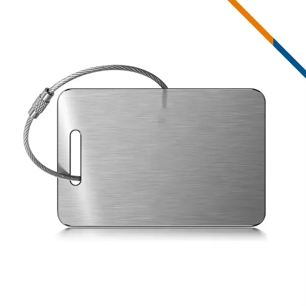Zeniq Stainless Steel Luggage Tag - Zeniq Stainless Steel Luggage Tag - Image 14 of 14