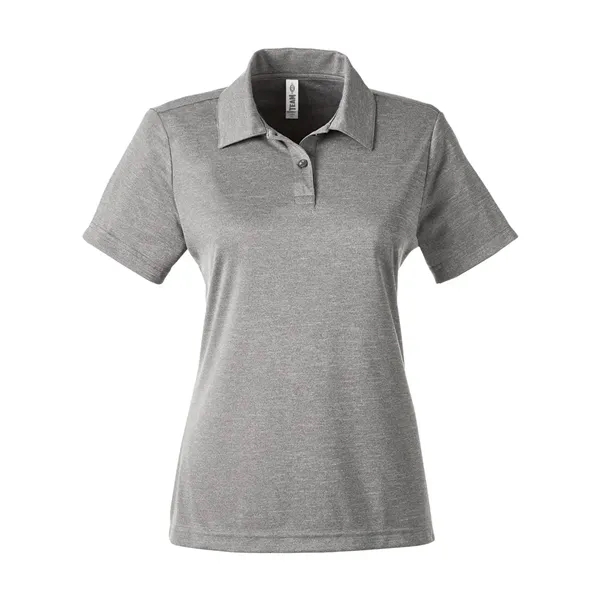 Team 365 Women's Zone Sonic Heather Performance Polo - Team 365 Women's Zone Sonic Heather Performance Polo - Image 1 of 10