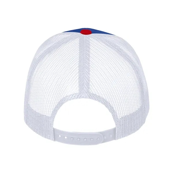 Valucap Mesh-Back Twill Trucker Cap - Valucap Mesh-Back Twill Trucker Cap - Image 36 of 38
