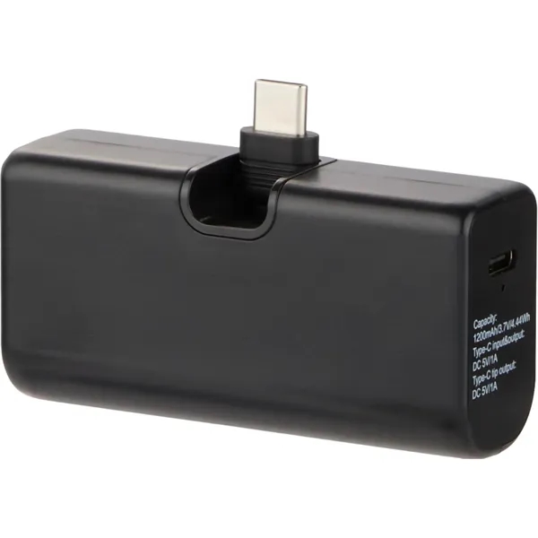 Stay Powered 1200 mAh Power Bank with Type-C Tip - Stay Powered 1200 mAh Power Bank with Type-C Tip - Image 15 of 16