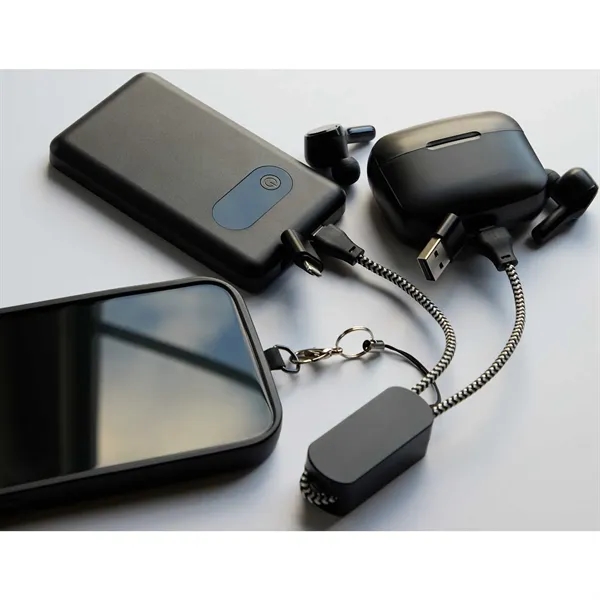 Wrist Link 5-in-1 65W PD Charging Cable Lanyard - Wrist Link 5-in-1 65W PD Charging Cable Lanyard - Image 2 of 6