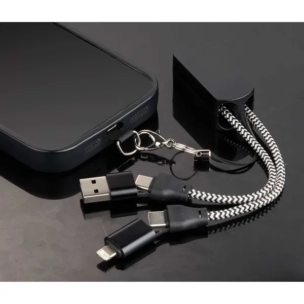 Wrist Link 5-in-1 65W PD Charging Cable Lanyard - Wrist Link 5-in-1 65W PD Charging Cable Lanyard - Image 3 of 6
