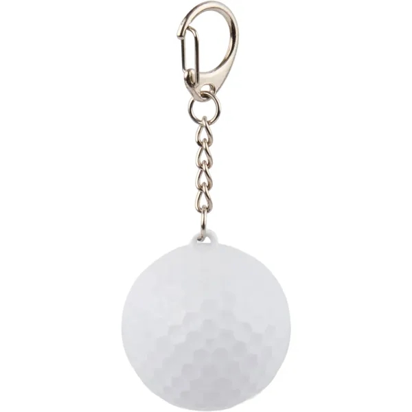 Recycled Golf SPF 15 Lip Balm Keychain - Recycled Golf SPF 15 Lip Balm Keychain - Image 1 of 3
