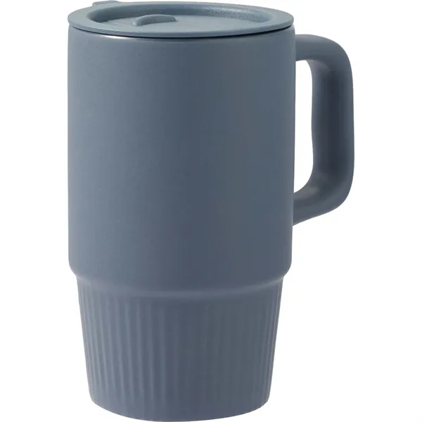 Camden 13oz Ceramic Mug w/ Lid - Camden 13oz Ceramic Mug w/ Lid - Image 8 of 35