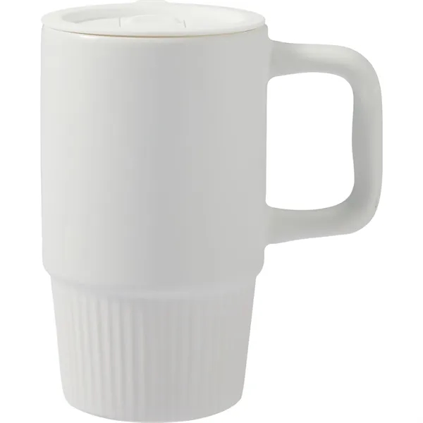 Camden 13oz Ceramic Mug w/ Lid - Camden 13oz Ceramic Mug w/ Lid - Image 12 of 35