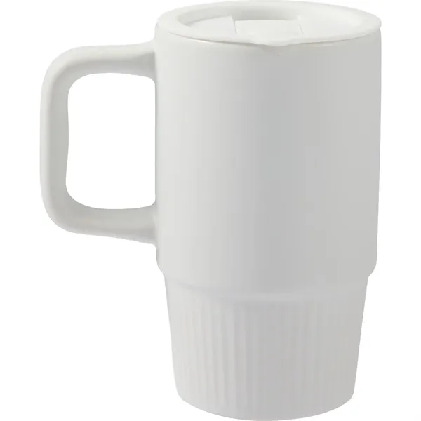 Camden 13oz Ceramic Mug w/ Lid - Camden 13oz Ceramic Mug w/ Lid - Image 14 of 35