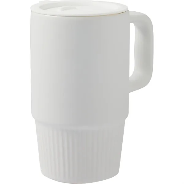 Camden 13oz Ceramic Mug w/ Lid - Camden 13oz Ceramic Mug w/ Lid - Image 16 of 35
