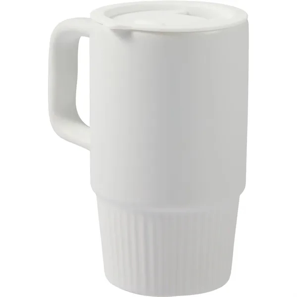 Camden 13oz Ceramic Mug w/ Lid - Camden 13oz Ceramic Mug w/ Lid - Image 17 of 35