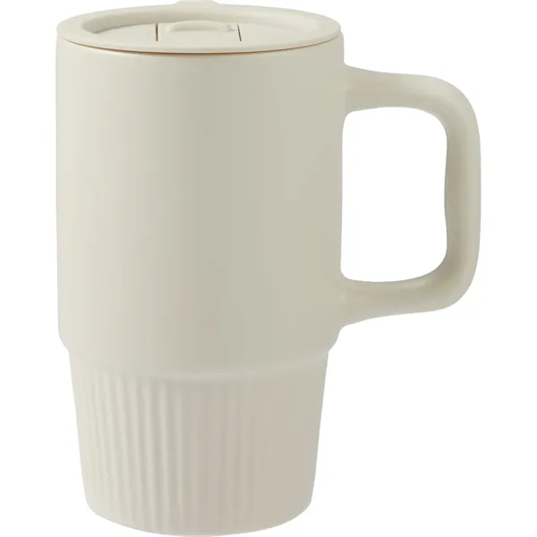 Camden 13oz Ceramic Mug w/ Lid - Camden 13oz Ceramic Mug w/ Lid - Image 20 of 35