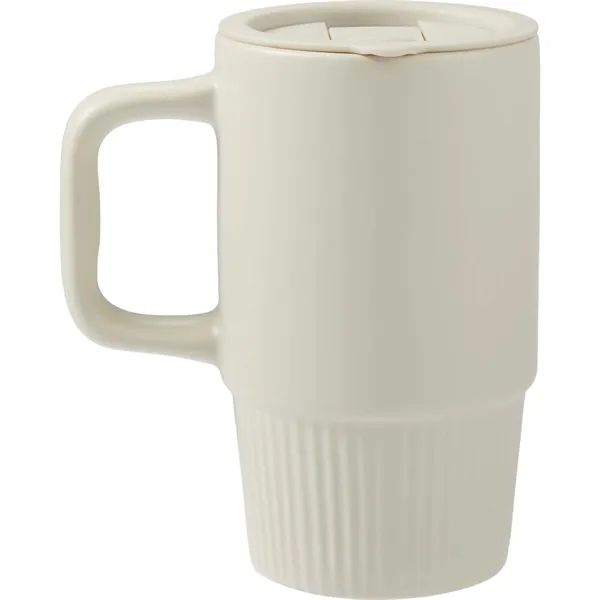 Camden 13oz Ceramic Mug w/ Lid - Camden 13oz Ceramic Mug w/ Lid - Image 22 of 35