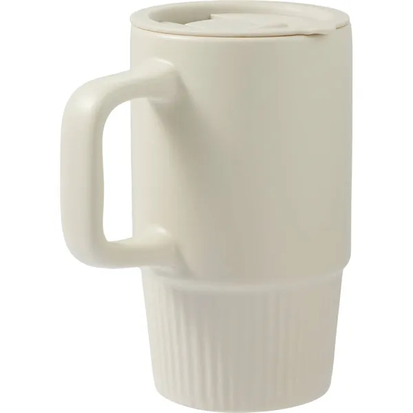 Camden 13oz Ceramic Mug w/ Lid - Camden 13oz Ceramic Mug w/ Lid - Image 23 of 35