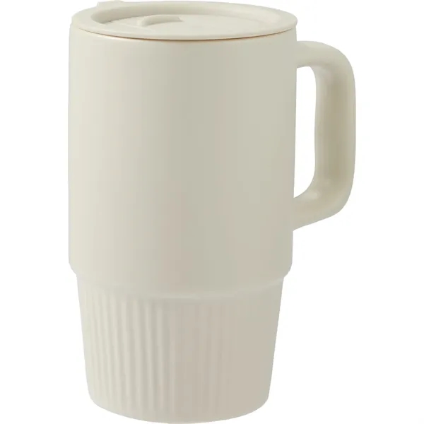 Camden 13oz Ceramic Mug w/ Lid - Camden 13oz Ceramic Mug w/ Lid - Image 24 of 35