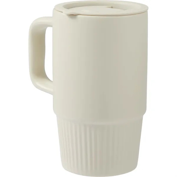Camden 13oz Ceramic Mug w/ Lid - Camden 13oz Ceramic Mug w/ Lid - Image 25 of 35